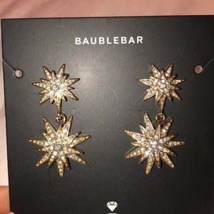 Bauble Bar statement earrings